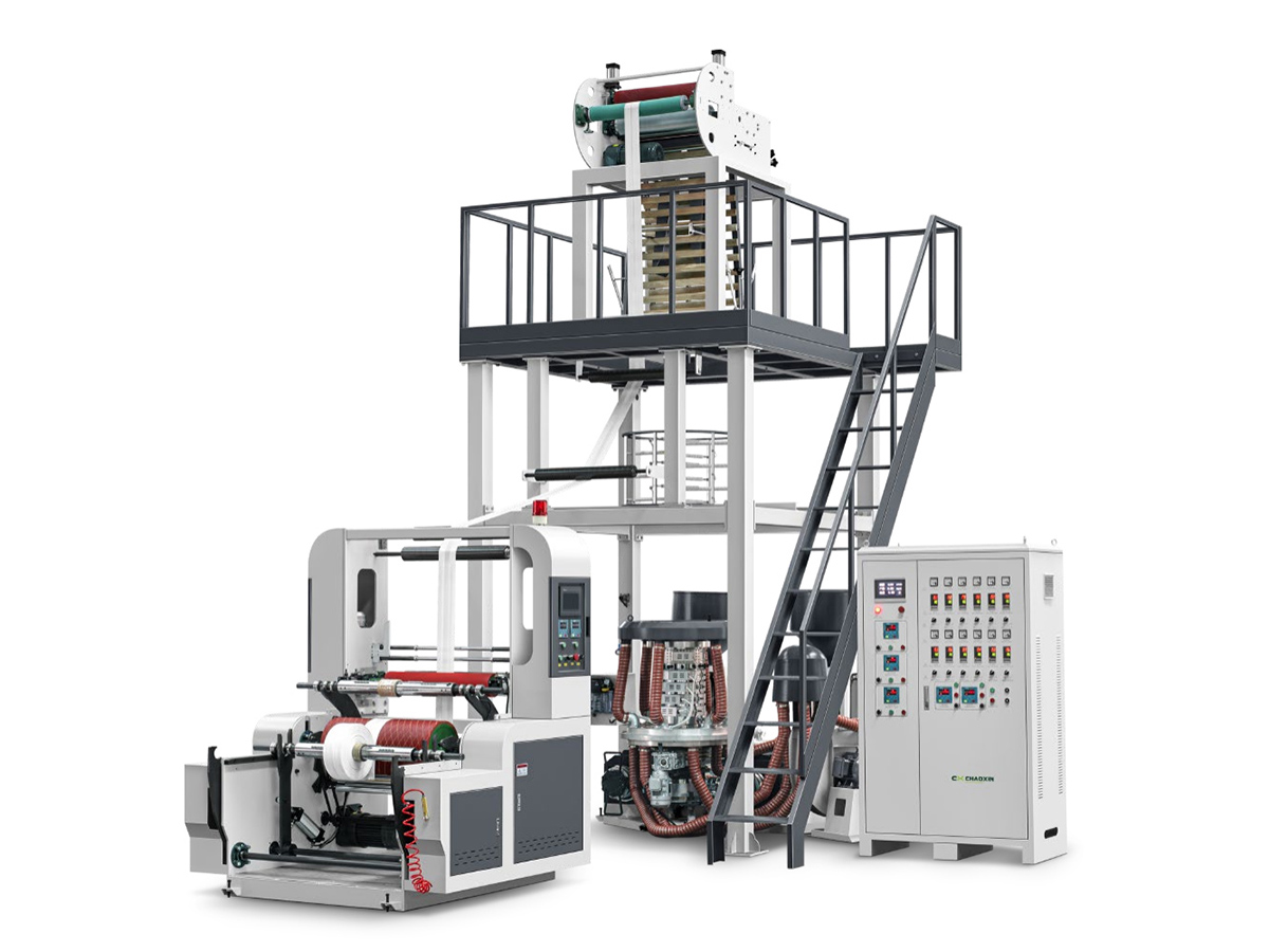 CX-ABA-700-1100 ABA LDPE/HDPE HIGH SPEED FILM BLOWING MACHINE (WITH AUTOMATIC PLC WINDER)