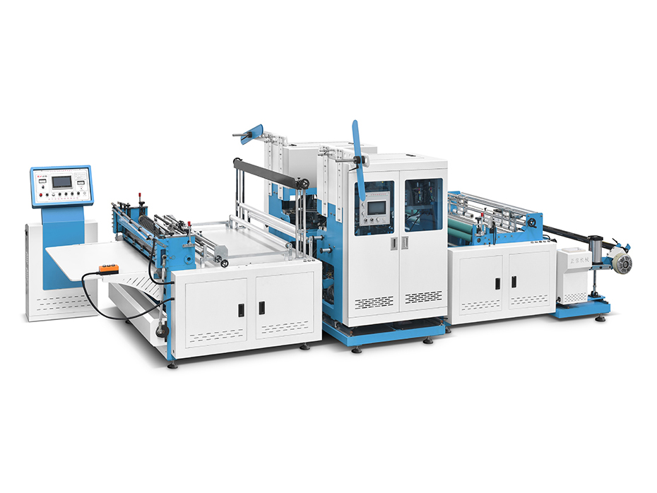 ZXQ-C1200 Non woven Cross Cutting Machine with Online Handle Attaching