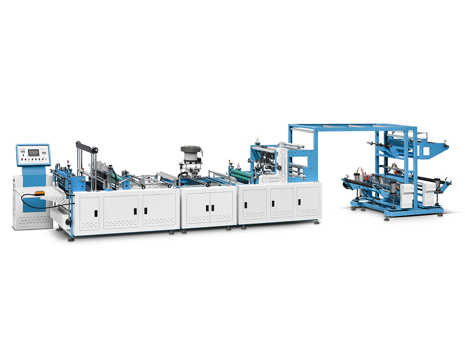 ZXL-H800 Automatic Non Woven Fabric Zipper Bag-Making Machine (Automatic Pull Head On)