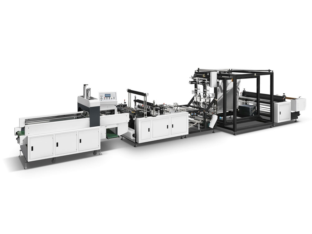 ZXL-A800 Double Line Non Woven T-shirt Bag Making Machine