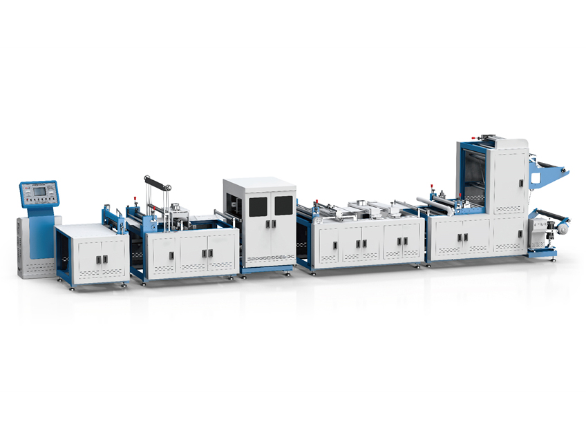 ZXL-I800 Non Woven Flower Bag Making Machine With Three -Side Sealing