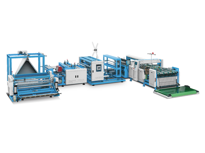 ZXL-M700 Chinese Medicine Non Woven Bag Making Machine With Online Sewing