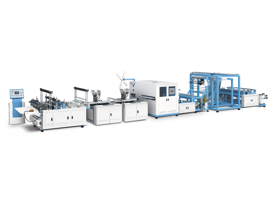 ZXL-DS700 Non Woven Bag Making Machine With Online Button Attaching (Custom-made)