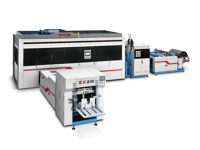 ZX-LT500 Non Woven Box Bag Making Machine (Side Gusset 300mm)