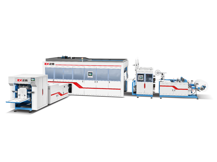 ZX-LT500 RPET/PET Non woven Box Bag Making Machine
