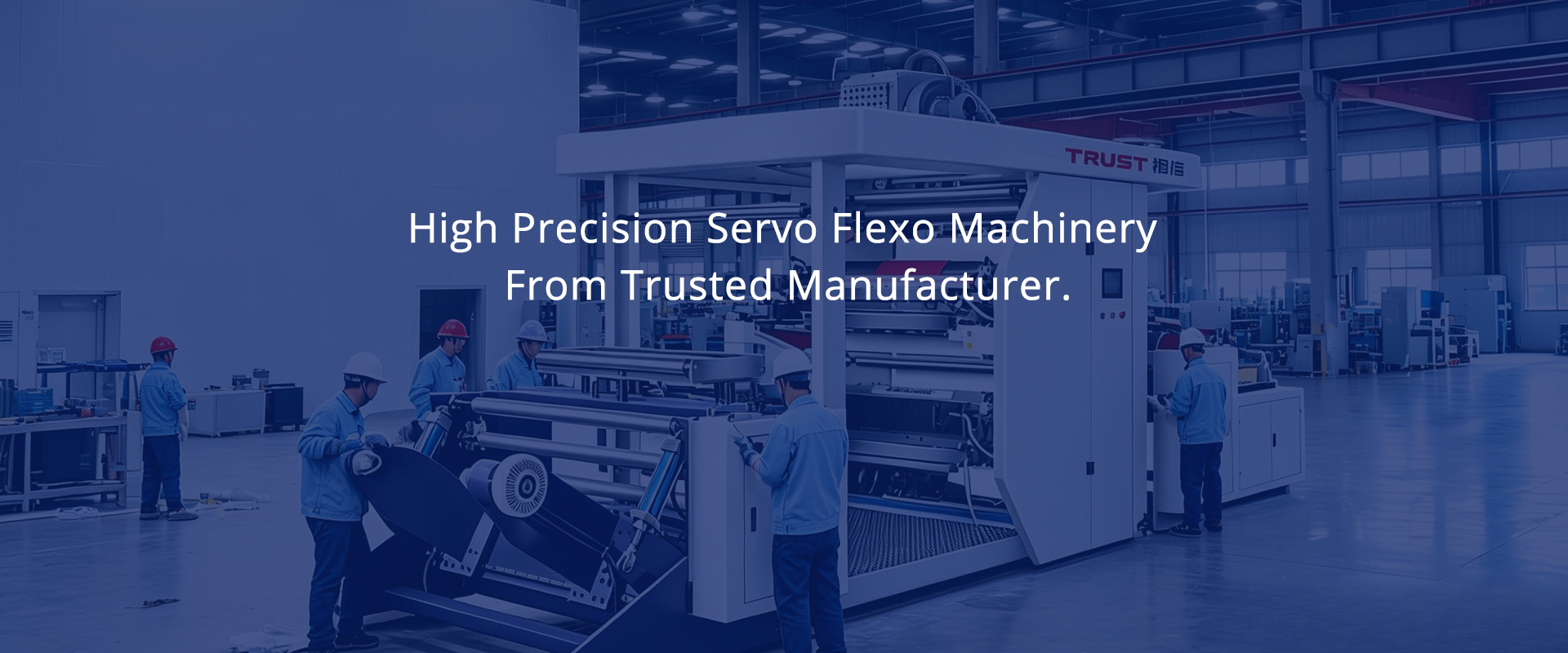 High Precision Servo Flexo MachineryFrom Trusted Manufacturer.